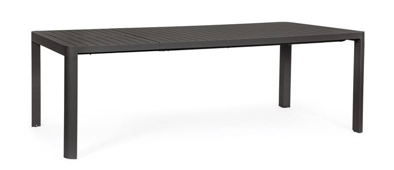 Esstisch TaVolo All. Kiplin anthrazit ausziehbar auf 100x240cm Ausstellungstück