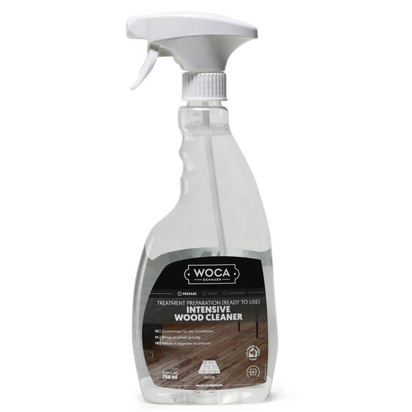 Woca, Intensive Wood Cleaner, Spray, 0,75ltr, Reicht für ca. , (VE6)